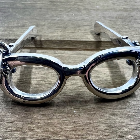 COPY - Sterling Silver Eyeglass Pendant - Picture 3 of 6
